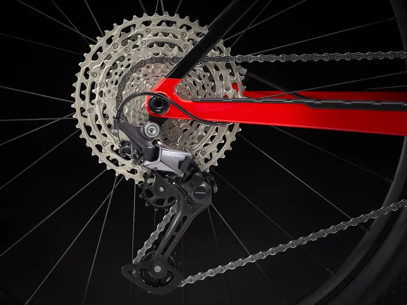 TREK Procaliber 9.5 XC Mountain Bike Radioactive Red and Black-2